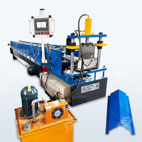 Steelmama High Efficiency Metal Roof Ridge Cap Roll Forming Machine for Ghana