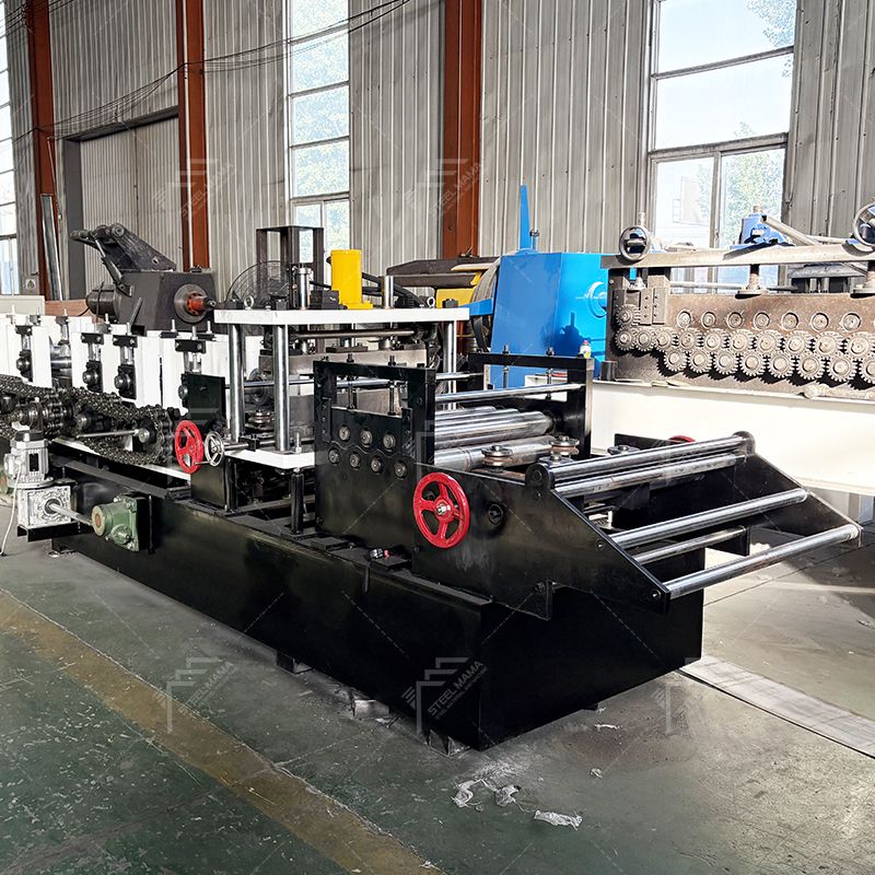 South Africa Popular High Standard Steel Profile C Purlin Roll Forming Machine