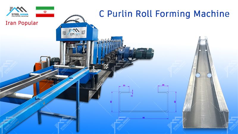 Automatic C Purlin Production Line