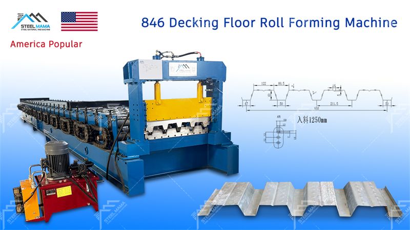 deck floor roll forming machine