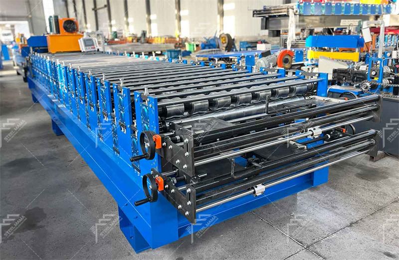 double roofing sheets forming machine