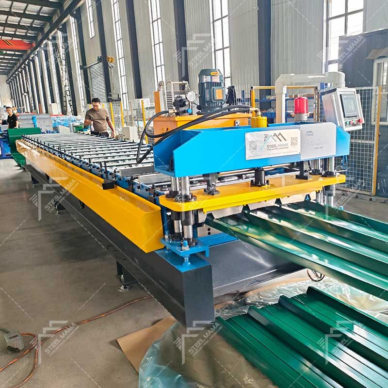 Steelmama High Efficiency 759 Trapezoidal Roof Sheet Metal Panel Forming Machine for IIvory Coast