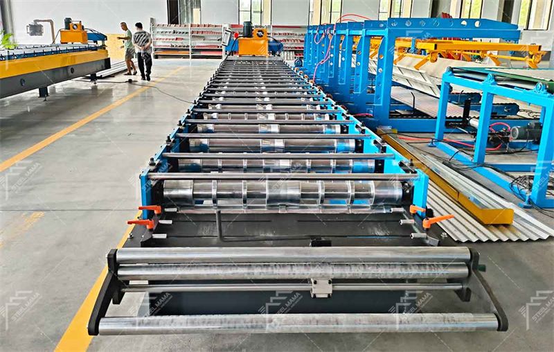 IBR color steel roof sheet roll forming machine
