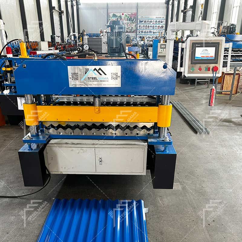 Factory Direct Sale Manufacturer 836 Corrugated Galvanized Metal Panel Roof Sheet Roll Forming Machine for Cameroon