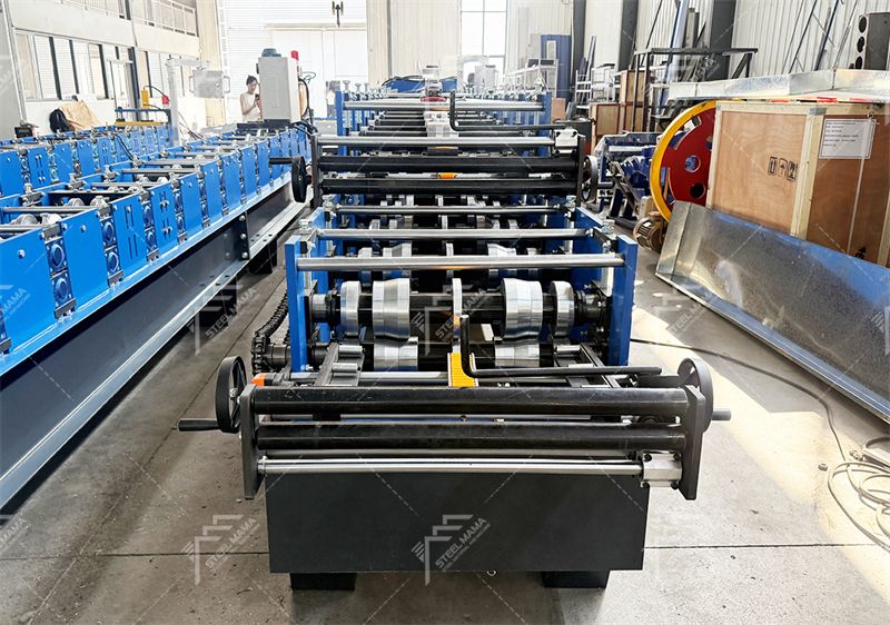Steel Roof Ridge Cap Roll Forming Machine