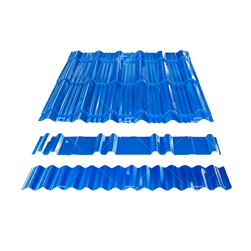 Uganda Popular High Productivity 1000 IBR & 800 Tile & 988 Corrugated Roofing Sheet Three Layer Machine