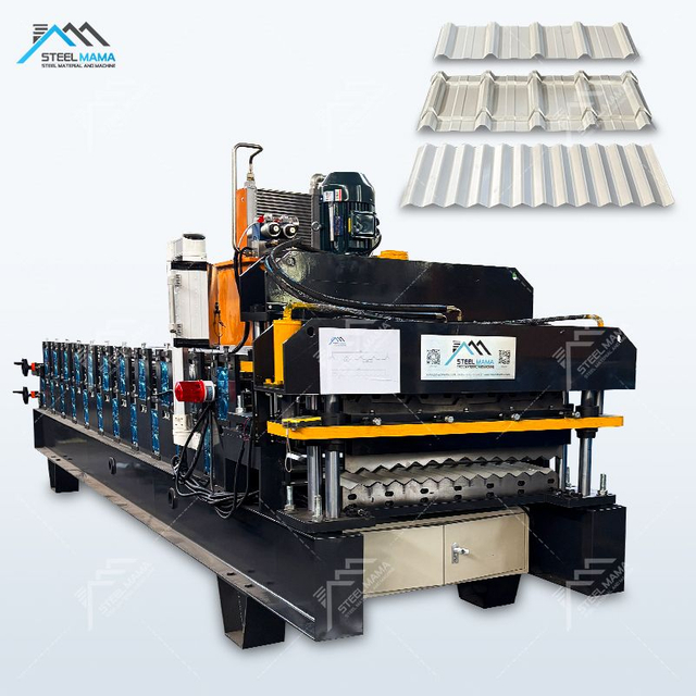 Galvanized Metal 820 Tile & 820 Corrugated Roof Sheet Making Double Layer Machine for Bolivia