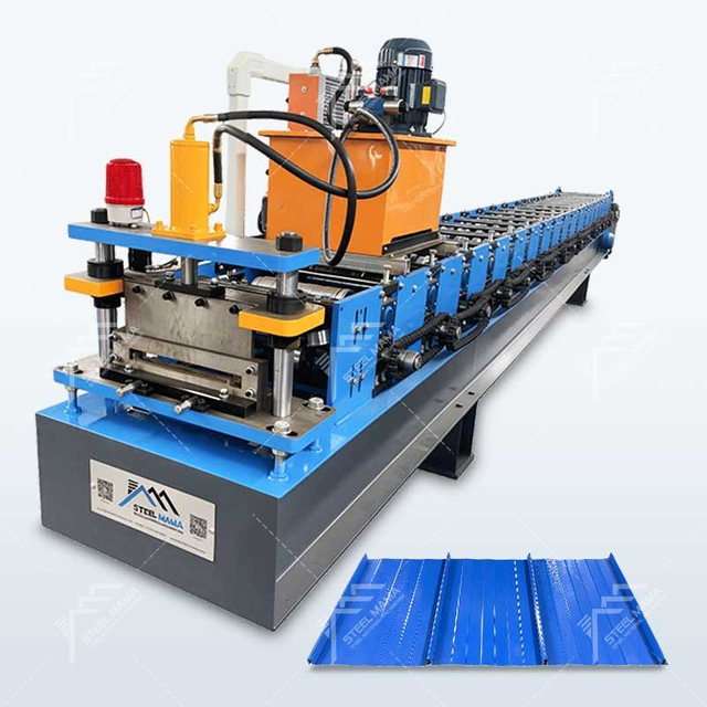 Ghana Popular High Speed 303 Self Lock Roof Sheet Roll Forming Machine for Roofing Industry