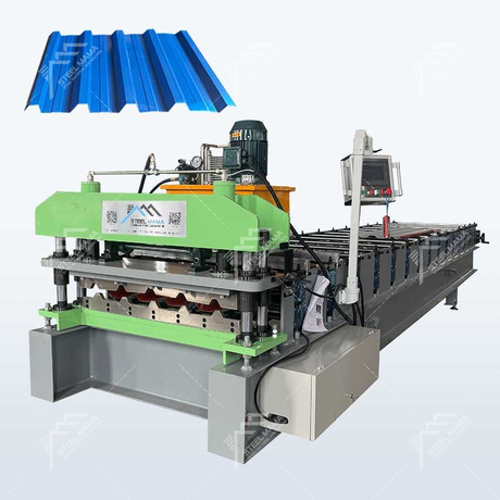 Steelmama Zimbabwe Popular Professional Production 760 Trapezoidal Roofing Sheet Roll Forming Machine
