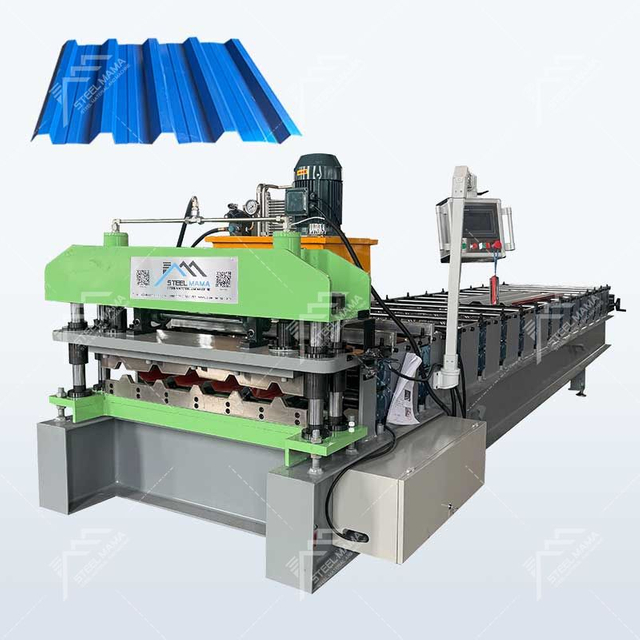 Steelmama Zimbabwe Popular Professional Production 760 Trapezoidal Roofing Sheet Roll Forming Machine