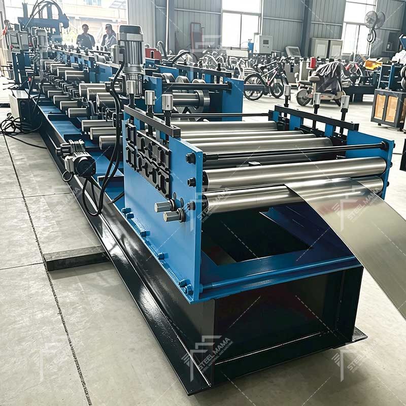 Dominican Popular High Speed CZ Purlin Roll Forming Machine Production Line
