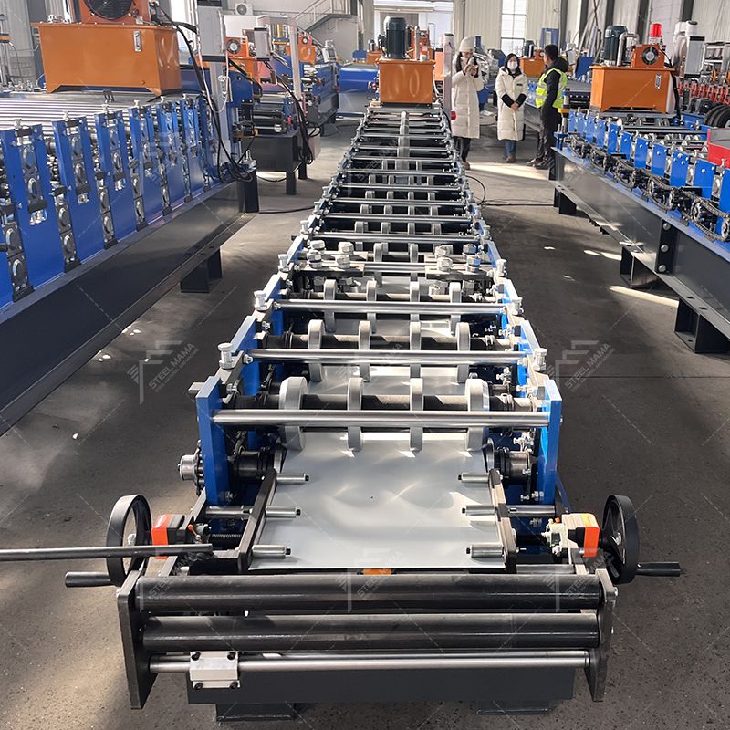 High Efficiency Full Automatic Premium Ridge Cap Roll Forming Machine for Ghana