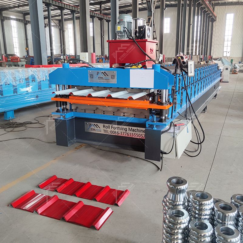 Peru Popular High Standard TR4 Trapezoidal & TR5 Trapezoidal Roofing Sheet Double Layer Machine