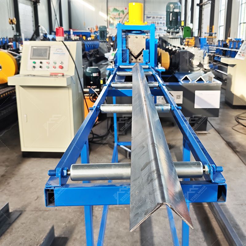 Uganda Popular Steel Prime Quality 50-100mm L Angel Bar Roll Forming Machine