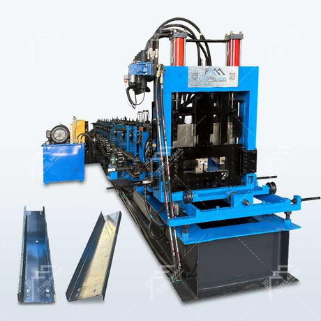 Dominican Popular High Speed CZ Purlin Roll Forming Machine Production Line