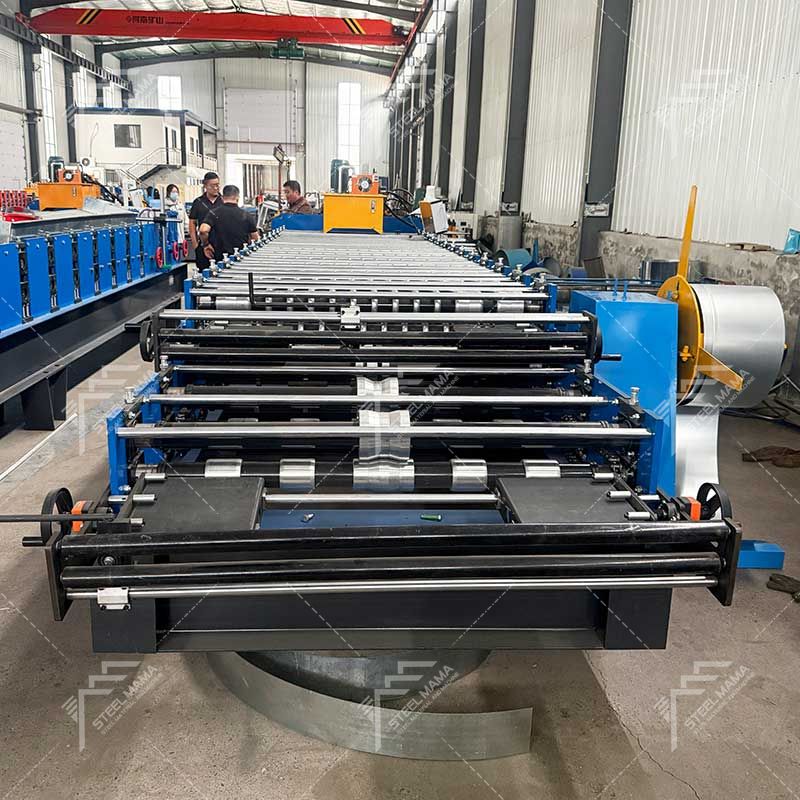 Dominican Popular High Standard 988 Corrugated & 1010 IBR Roofing Panel Double Layer Forming Machine Line