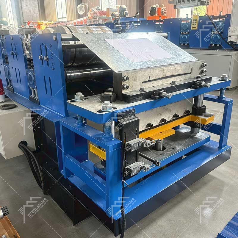 Steelmama America Popular Full Automatic Self Lock Roof Panel Sheet Roll Forming Machine