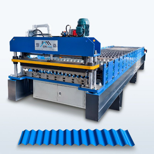 Ghana Popular Custom Design Full Automatic 988 Corrugated Roof Sheet Roll Forming Machine