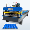 Iraq Popular High Efficiency Durable 1035 Glazed Tile Roof Sheet Roll Forming Machine