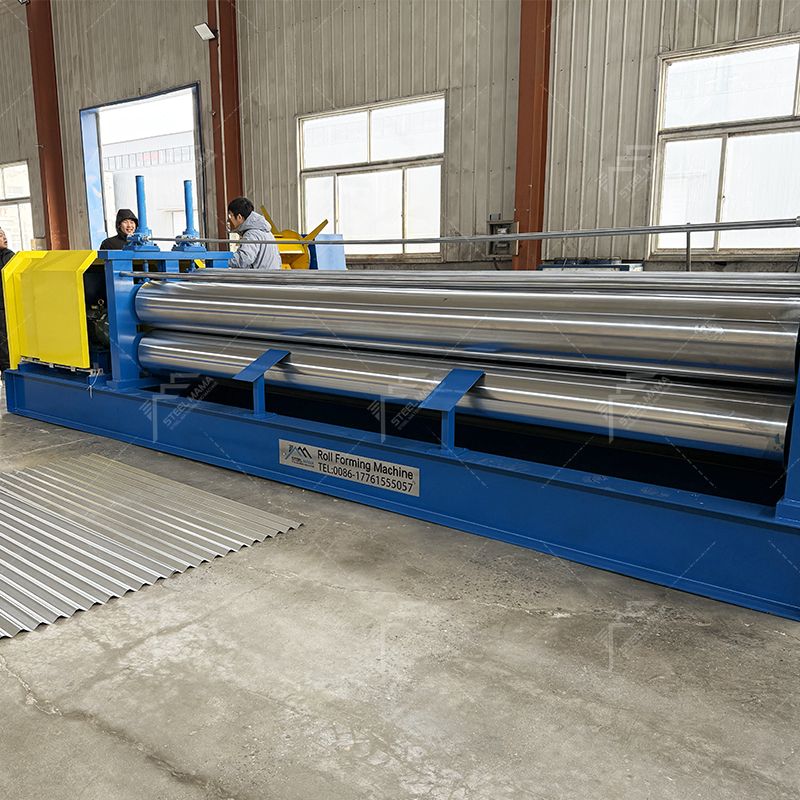 Mozambique Popular High Standard New Technology Barrel Corrugated Roof Sheet Roll Forming Machine