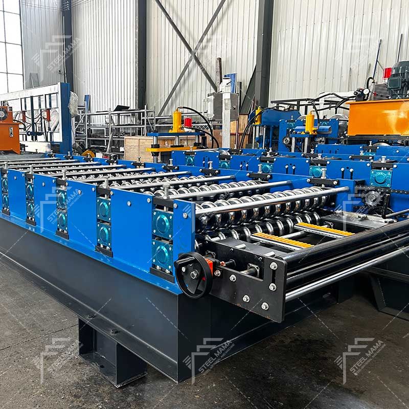 Factory Direct Sale Manufacturer 836 Corrugated Galvanized Metal Panel Roof Sheet Roll Forming Machine for Cameroon