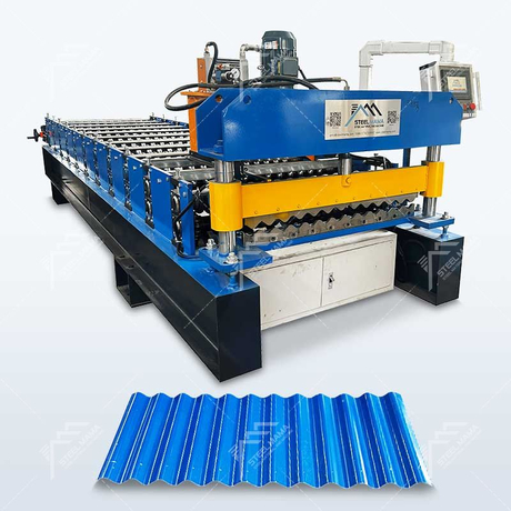 Factory Direct Sale Manufacturer 836 Corrugated Galvanized Metal Panel Roof Sheet Roll Forming Machine for Cameroon