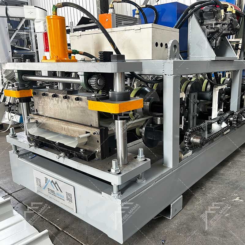 Steelmama El Salvador Popular Economical Kr18 Standing Seam Roll Forming Machine