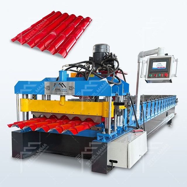 Bolivia Popular Galvanized Steel Profile 815 Tile Roof Sheet Roll Forming Machine