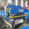 Bolivia Popular Automatic 840 Tile & 825 Corrugated Color Steel Double Layer Roof Sheet Roll Forming Machine