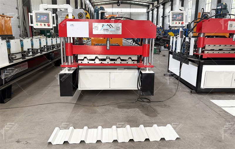 trapezoidal sheet roll forming machine
