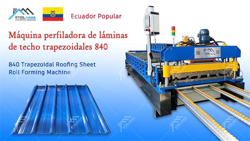 steel roofing sheet cold working machine