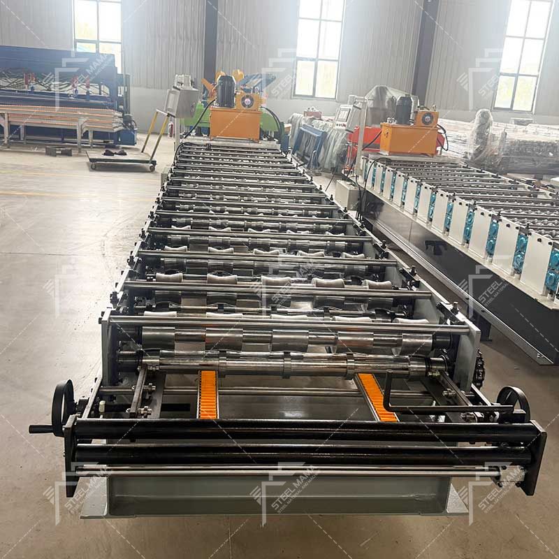 Steelmama Zimbabwe Popular Professional Production 760 Trapezoidal Roofing Sheet Roll Forming Machine