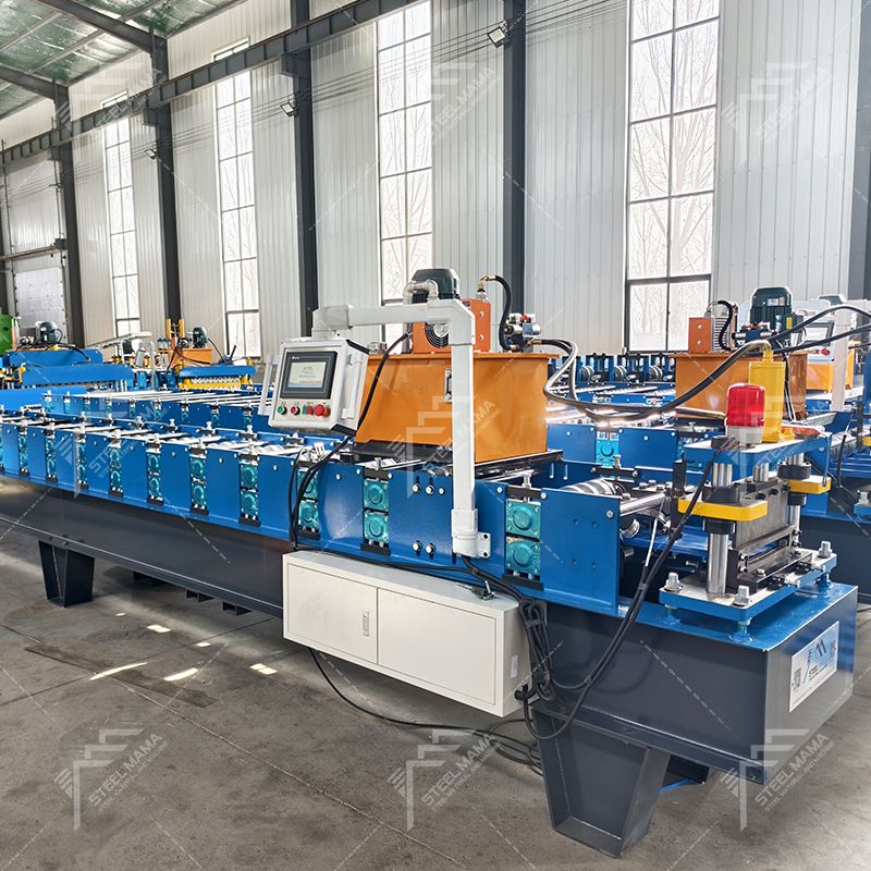Factory Wholesale Premium Full Automatic Standing Seam Metal Roof Panel Roll Forming Machine for Ghana