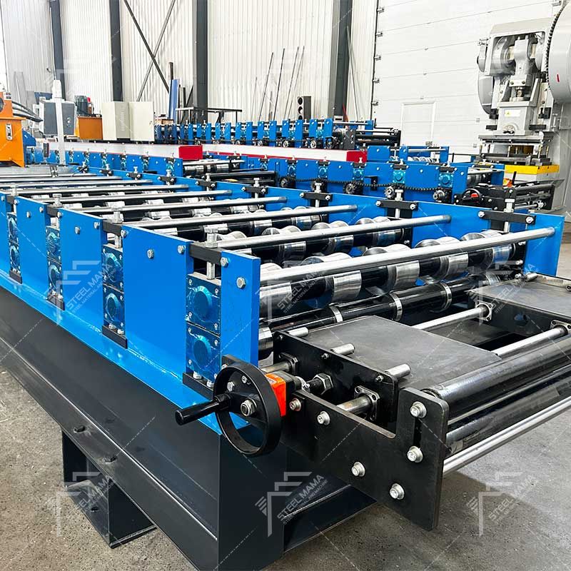 Cameroon Popular Galvanized Color Steel 840 Trapezoidal Roofing Sheet Roll Forming Machine