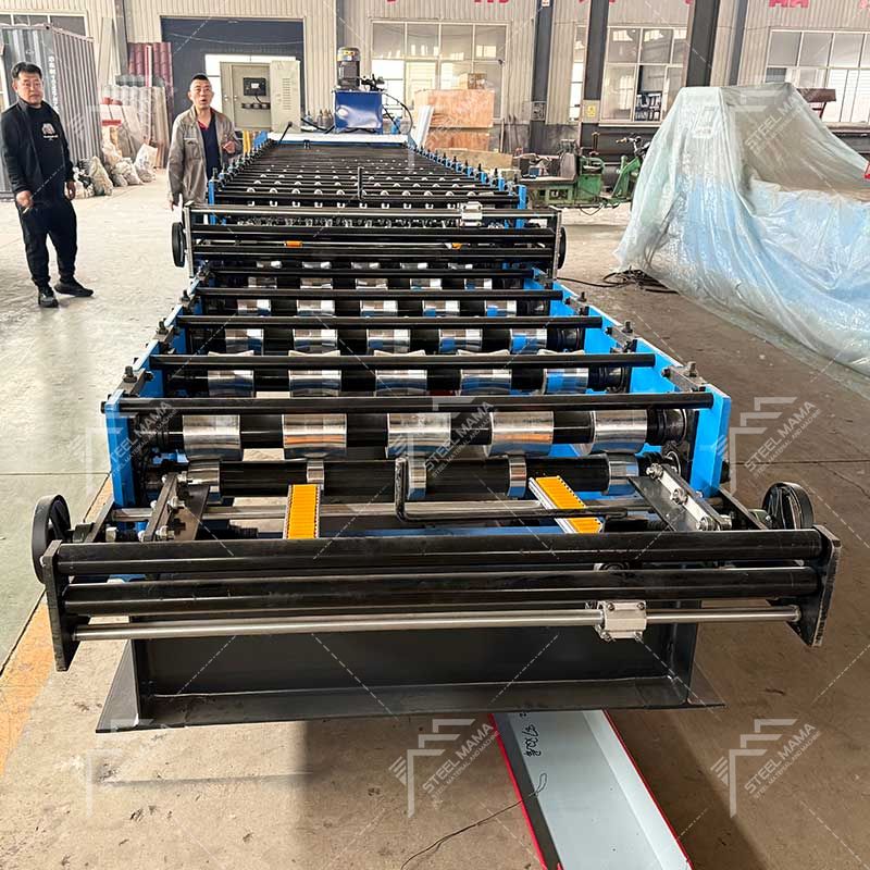 Steelmama South Africa Popular Color Steel 686 IBR & 760 Corrugated Roof Panel Double Layer Machine