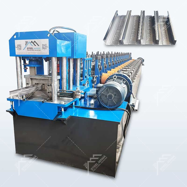 Steelmama Indonesia Popular Professional Production Steel C Purlin Roll Forming Machine