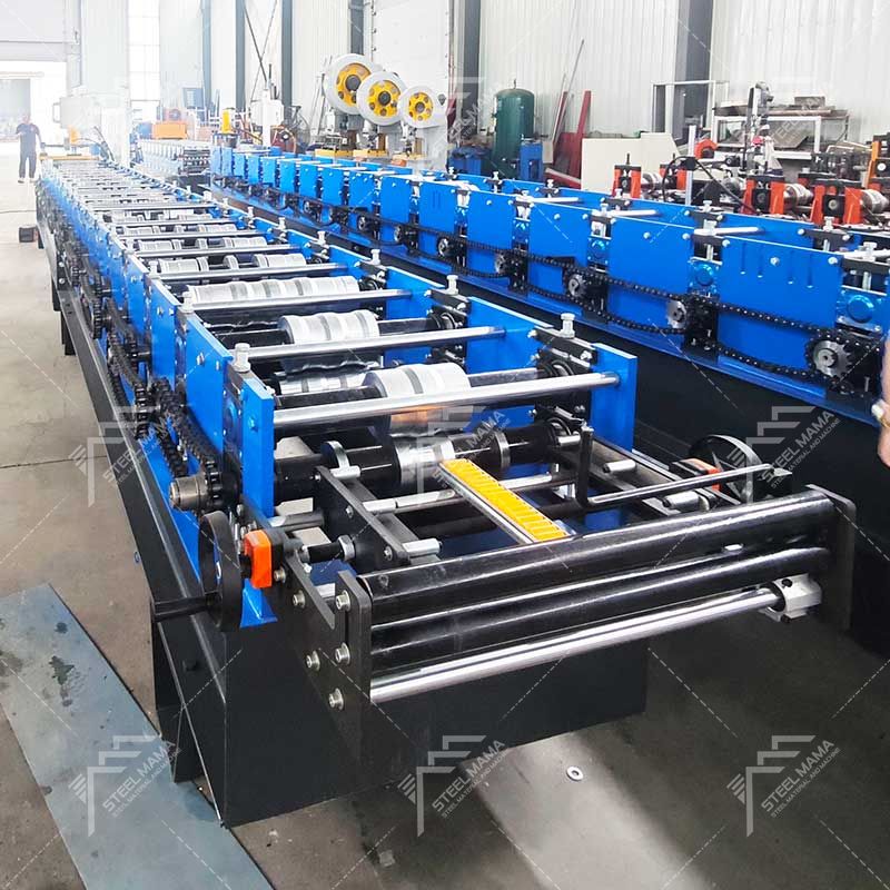 Ghana Popular Construction Building Material Metal Color Steel 370 Self Lock Roofing Sheet Roll Forming Machine Price 