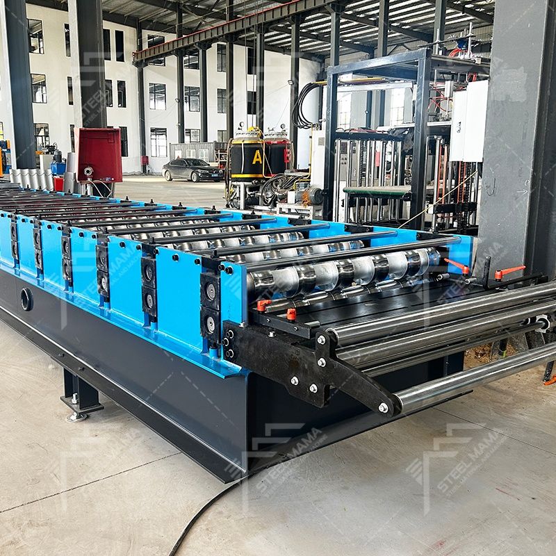 Bolivia Popular Galvanized Steel Profile 815 Tile Roof Sheet Roll Forming Machine