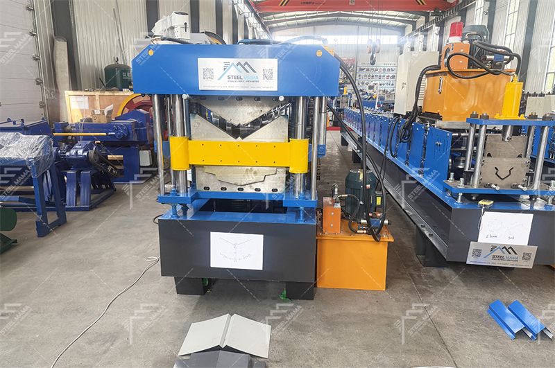 Double Layer Ridge Cap Roll Forming Machine