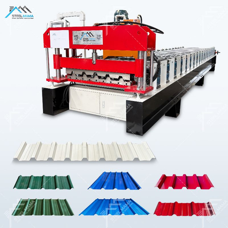 South Africa Popular Prime Quality 686 Trapezoidal Roofing Sheet Roll Forming Machine