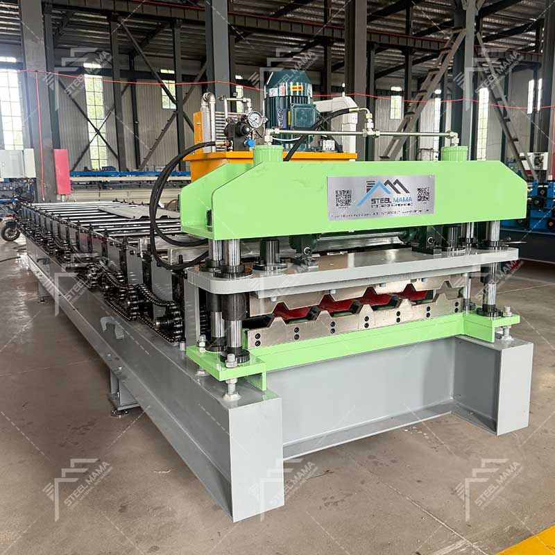 Steelmama Zimbabwe Popular Professional Production 760 Trapezoidal Roofing Sheet Roll Forming Machine