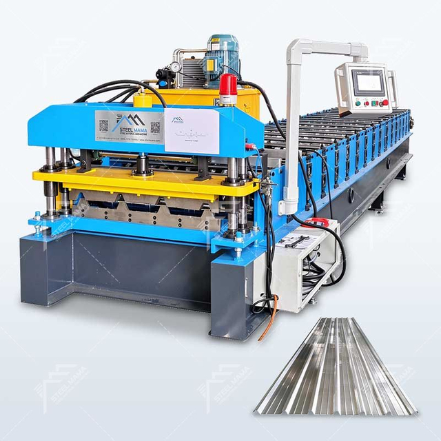 Steelmama High Efficiency 759 Trapezoidal Roof Sheet Metal Panel Forming Machine for IIvory Coast