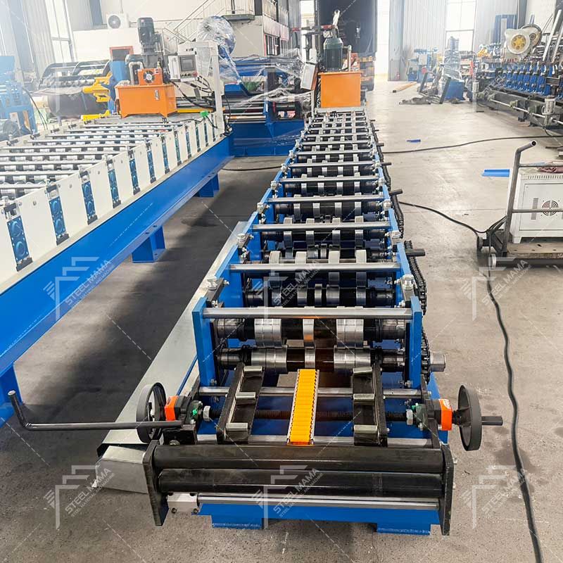Steelmama Honduras Popular High Performance 307 Ridge Cap Roll Forming Machine Line