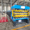 Chile Popular Durable PV6 IBR & 988 Corrugated & 1025 Tile Three Layer Sheet Roof Panel Roll Forming Machine