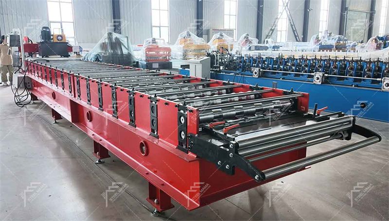IBR cold roof panel roll forming machine