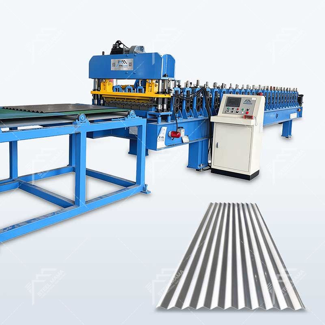 Steelmama High Output Durable Bolivia Popular 836 Corrugated Roof Sheet Roll Forming Machine