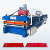 Steelmama Guatemala Popular High Efficiency Metal Panel R101 IBR & 988 Corrugated Roofing Sheet Double Layer Machine 