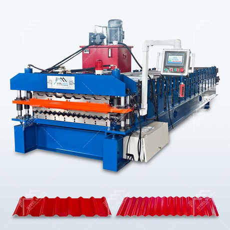 Steelmama Guatemala Popular High Efficiency Metal Panel R101 IBR & 988 Corrugated Roofing Sheet Double Layer Machine 