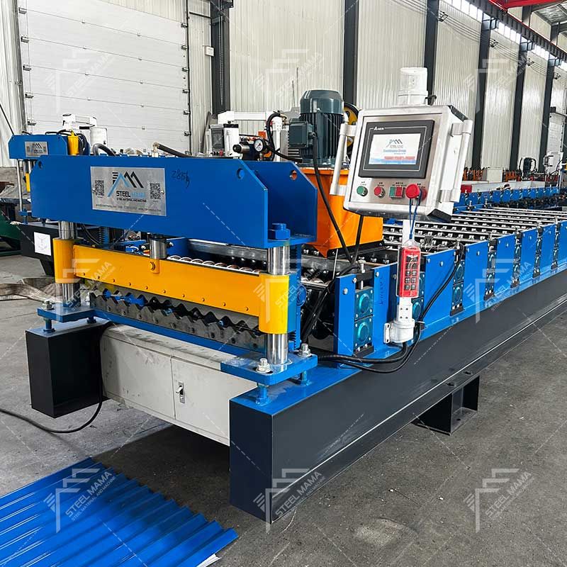 Factory Direct Sale Manufacturer 836 Corrugated Galvanized Metal Panel Roof Sheet Roll Forming Machine for Cameroon