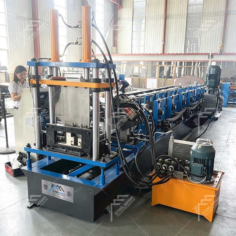 Steelmama Prime Quality Full Automatic C Purlin Roll Forming Machine Line for Mexico